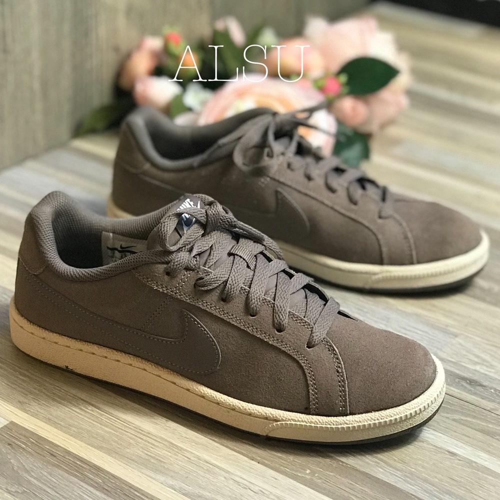 Nike Court Royal Suede Brown Cream W AUTHENTIC - Picture 3 of 8